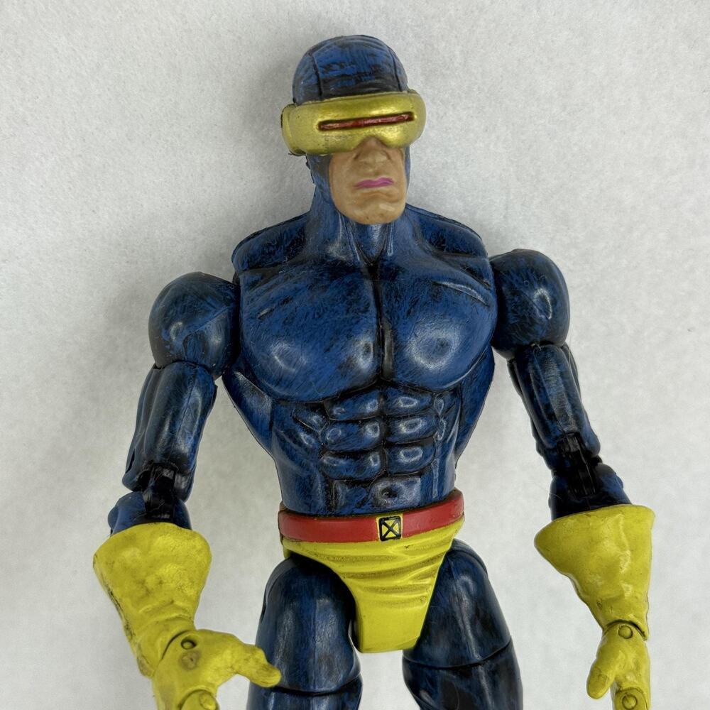 Vintage 2005 Cyclops Marvel X-Men Action Figure Toy Biz 6.5" Comic Toy